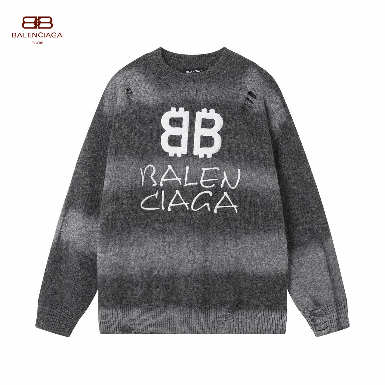 【BALENCIAGA  公式旗艦店】バレンシアガ   セーター好評に付き再入荷！ 241101