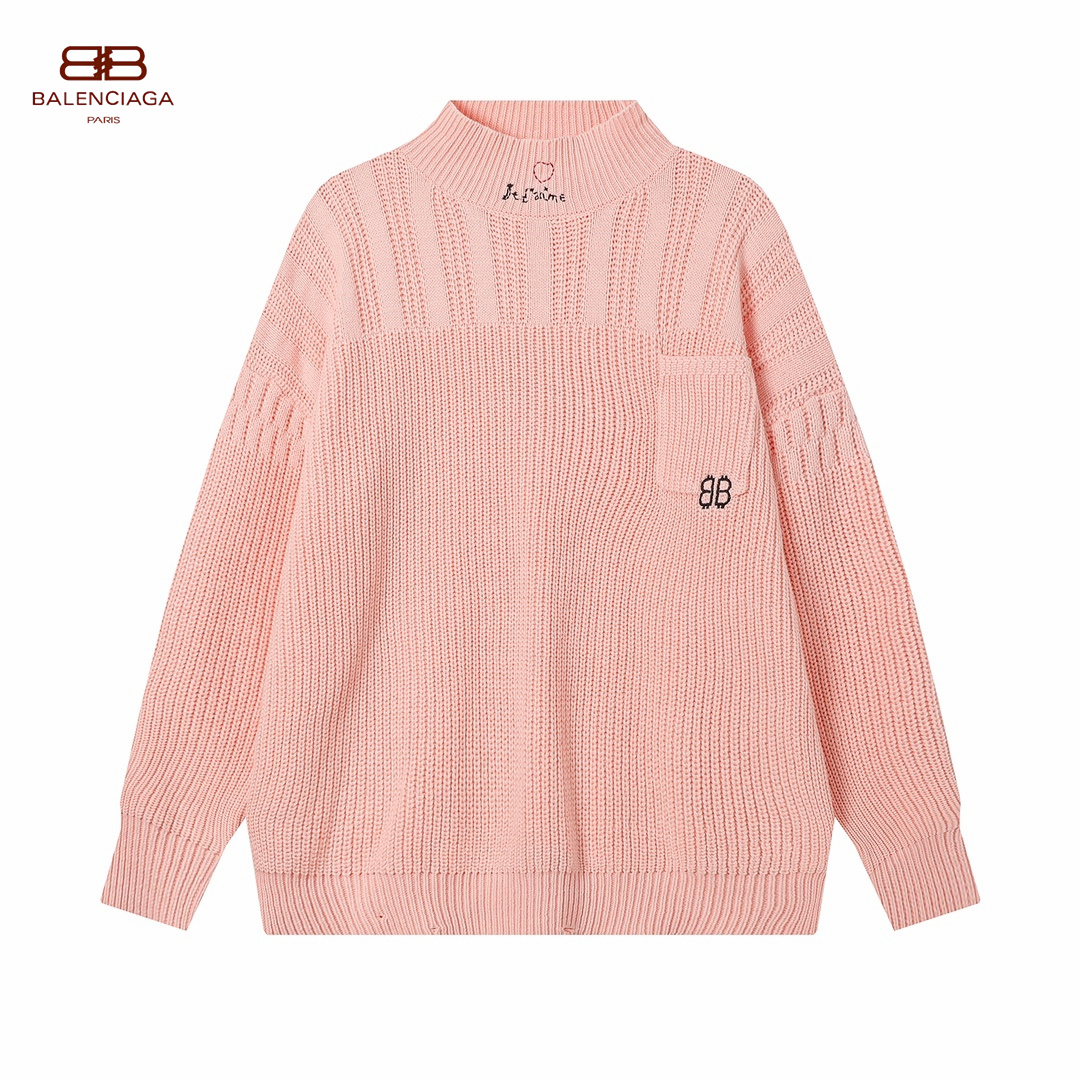 【BALENCIAGA  公式旗艦店】バレンシアガ   セーター好評に付き再入荷！ 241101