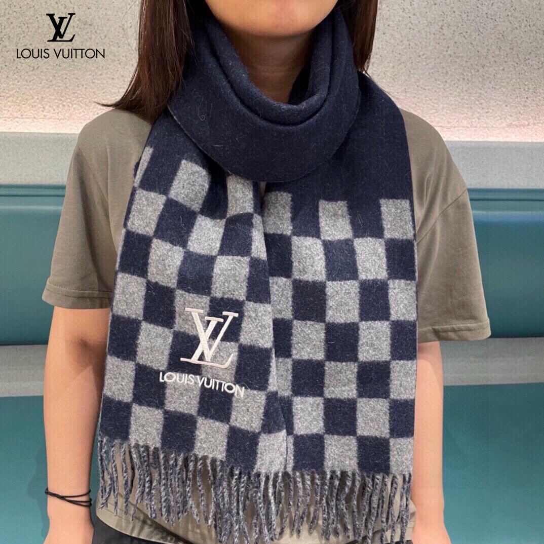 【LV LOUIS VUITTON ルイ·ヴィトン】 スカーフ 32*180cm  241107