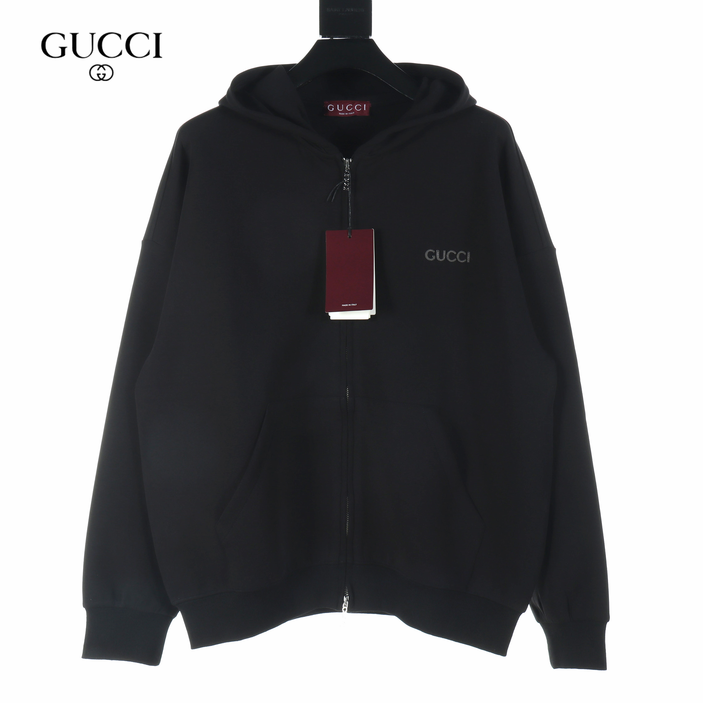 【GUCCI  公式旗艦店】グッチ 丸首の衛衣 スウェットご好評に付き再入荷 241113