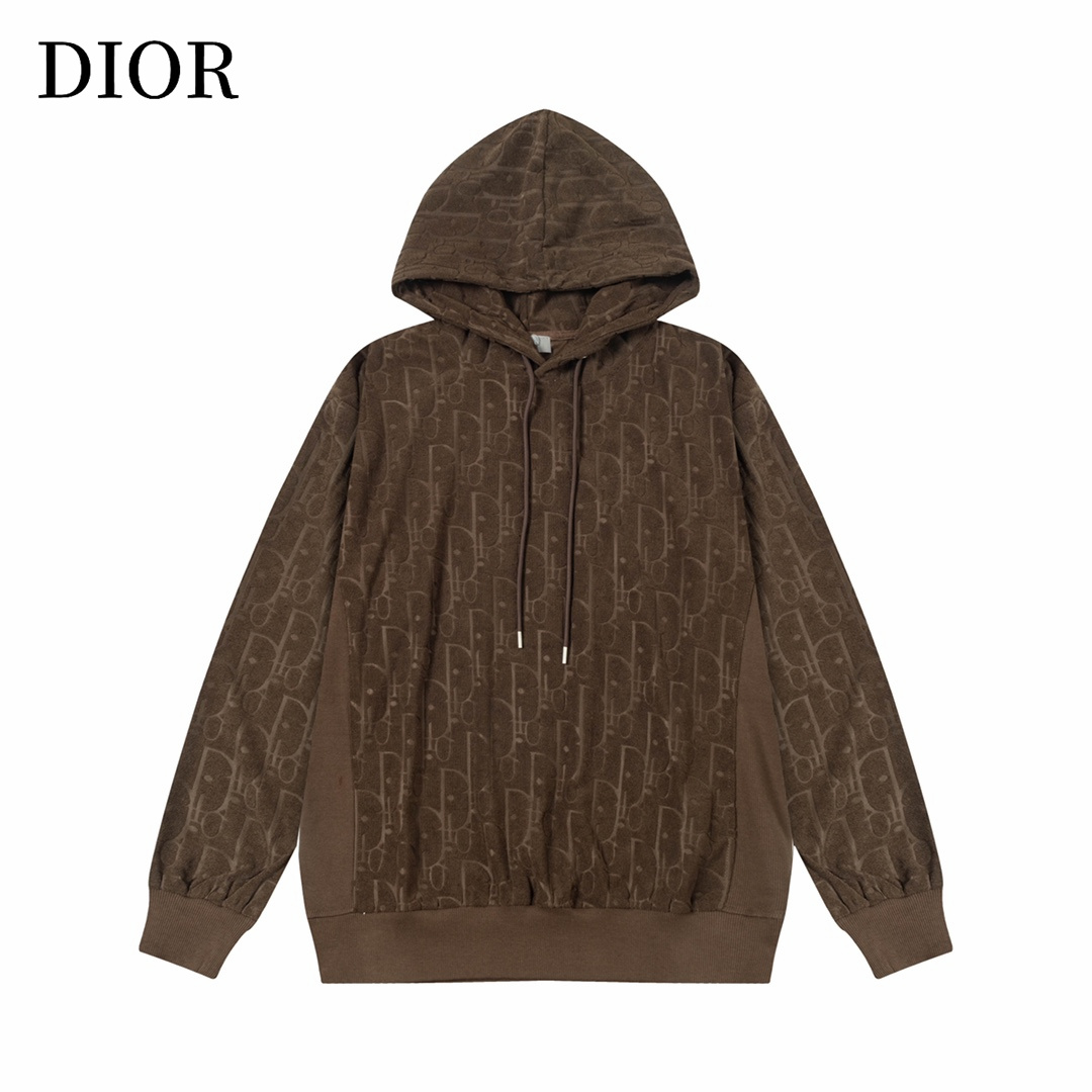 【DIOR  公式旗艦店】ディオール  丸首の衛衣 ご好評に付き再入荷   241114