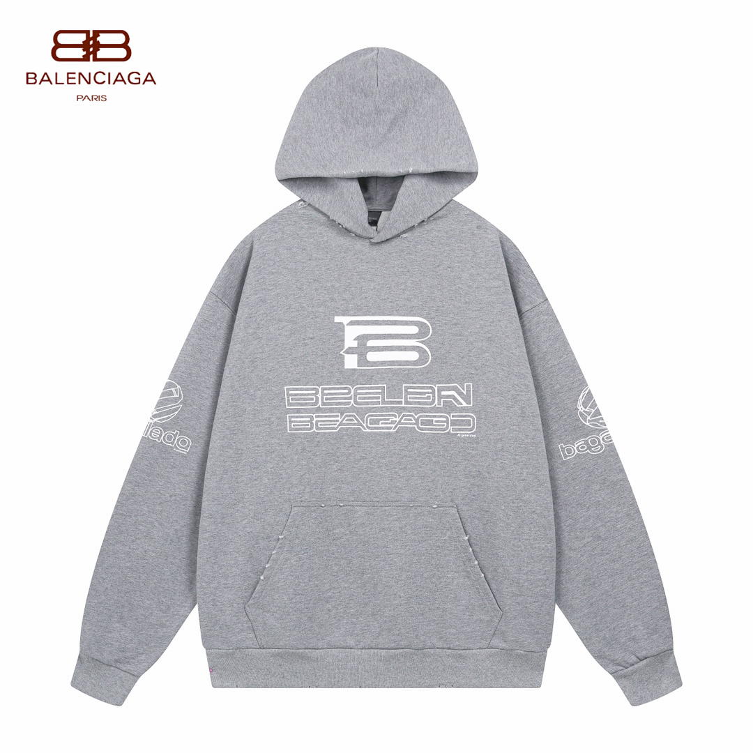 【BALENCIAGA 公式旗艦店】バレンシアガ パーカー スウェット ご好評に付き再入荷   241114