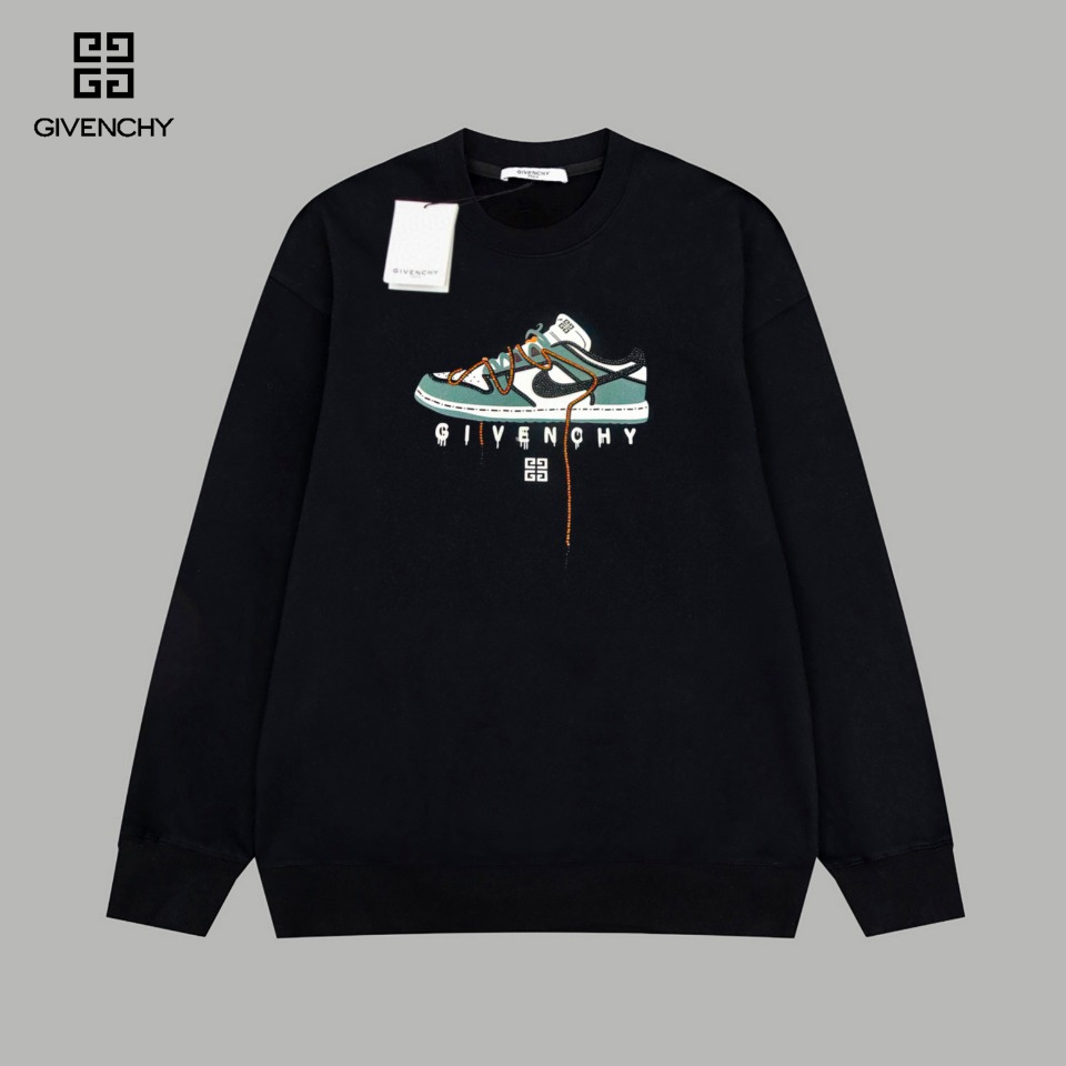 【GIVENCHY 公式旗艦店】ジバンシー 丸首の衛衣 スウェットご好評に付き再入荷   241114