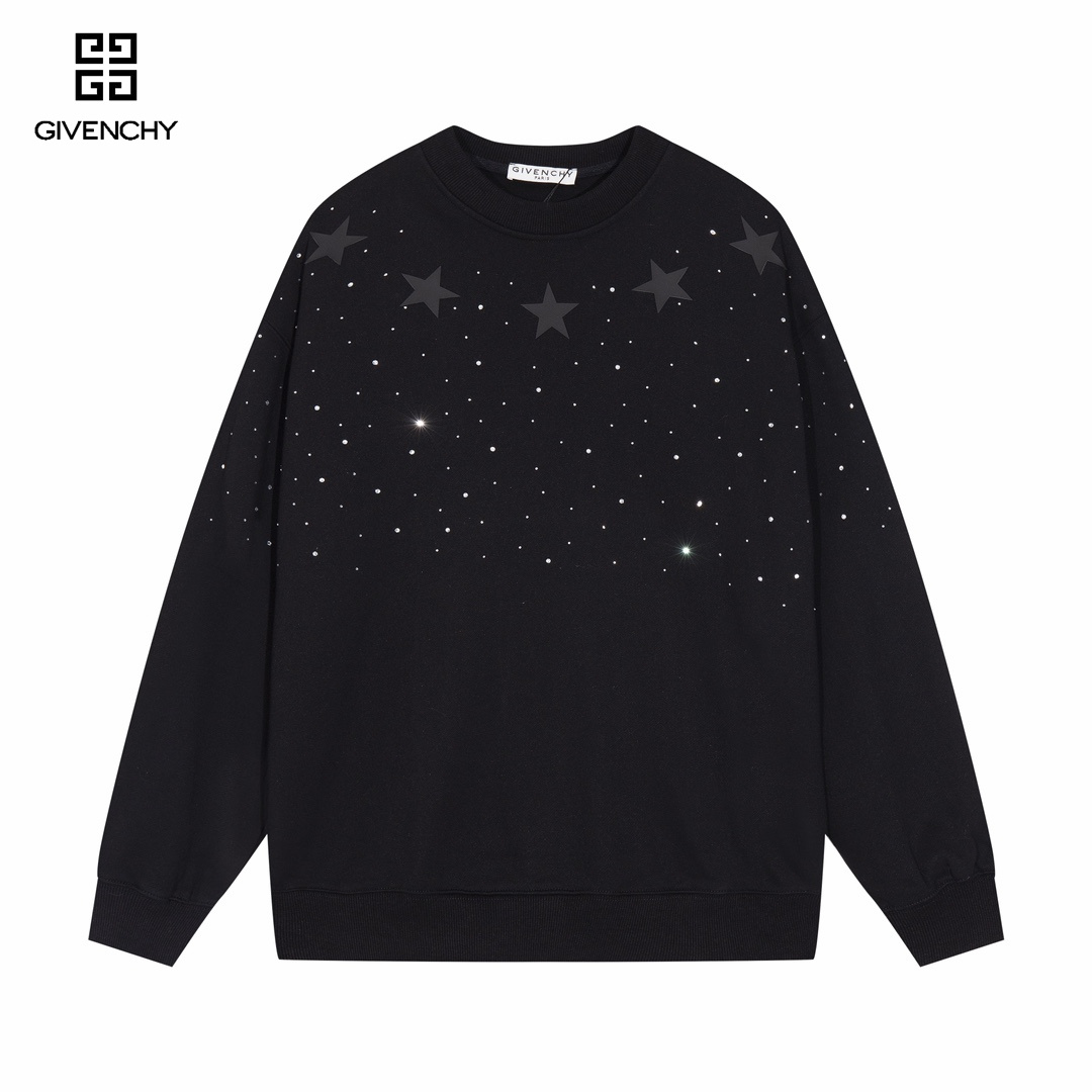 【GIVENCHY 公式旗艦店】ジバンシー 丸首の衛衣 スウェットご好評に付き再入荷   241114