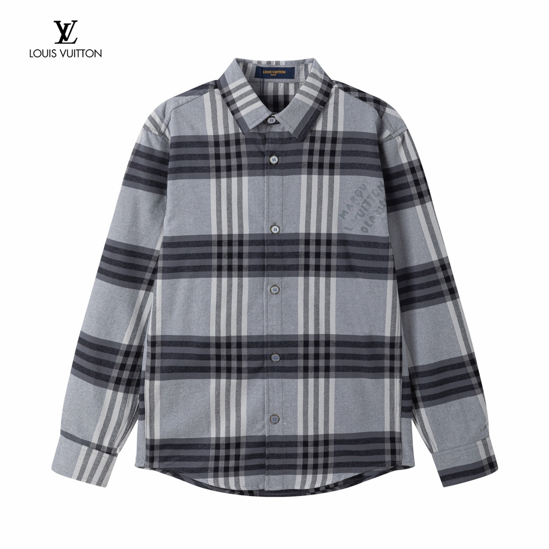 【LOUIS VUITTON 公式旗艦店】ルイヴィトン  シャツ  ご好評に付き再入荷 240715
