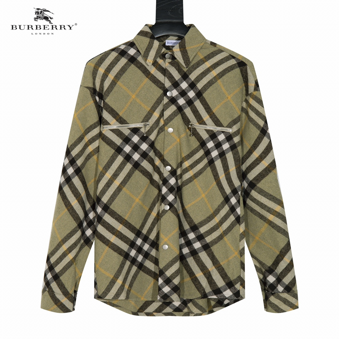 【BURBERRY  公式旗艦店】バーバリー  シャツ ご好評に付き再入荷 241119