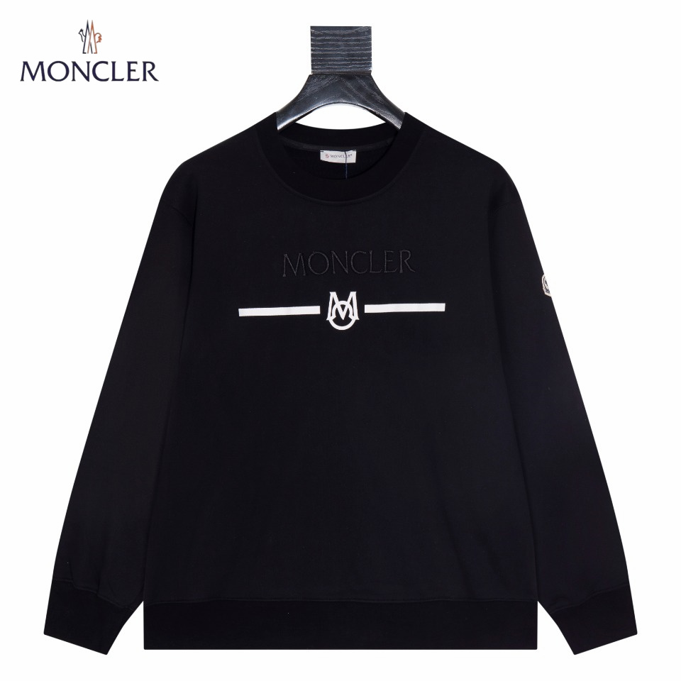 【MONCLER   公式旗艦店】モンクレール   丸首の衛衣  スウェット ご好評に付き再入荷！241120