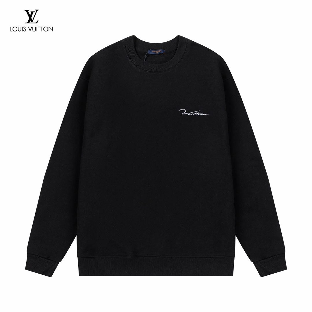 LV【LOUIS VUITTON  公式旗艦店】ルイヴィトン 丸首の衛衣 スウェット ご好評に付き再入荷！ 241121