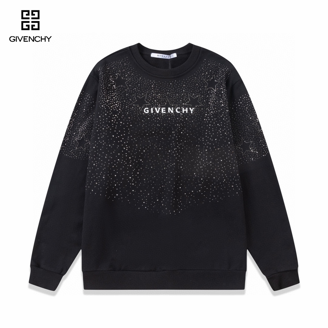 【GIVENCHY  公式旗艦店】ジバンシー 丸首の衛衣 スウェットご好評に付き再入荷！241122