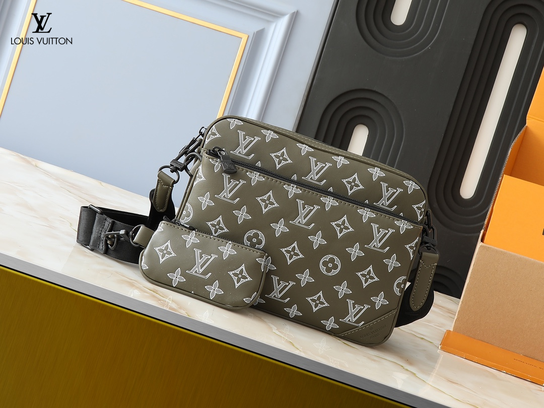 【LOUIS VUITTON 公式旗艦店】ルイヴィトン  斜めがけバッグ当日出荷 好評に付き再入荷！25*18.5*7CM