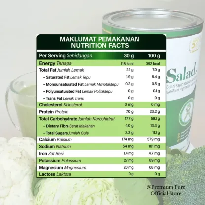 PREMIUM PURE DRINKING SALAD 800g