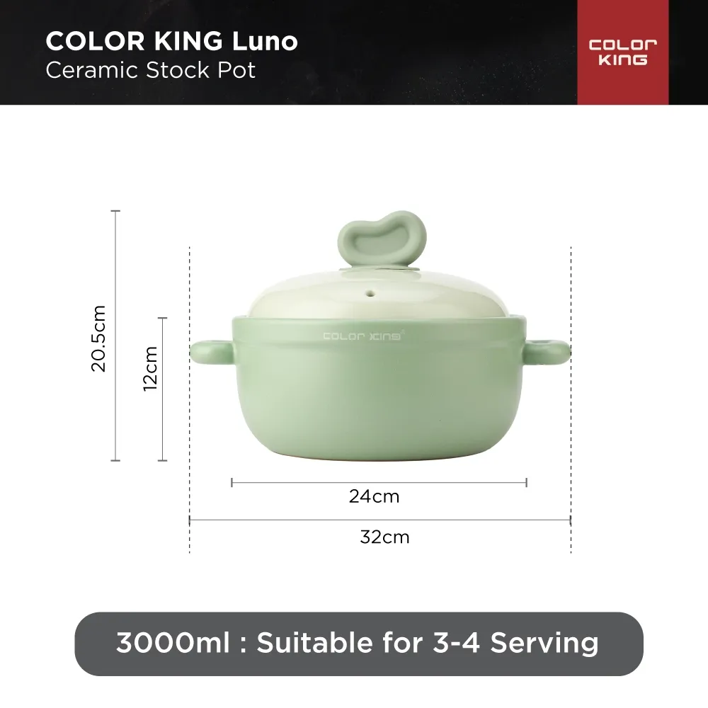 COLOR KING LUNO STOCK POT 