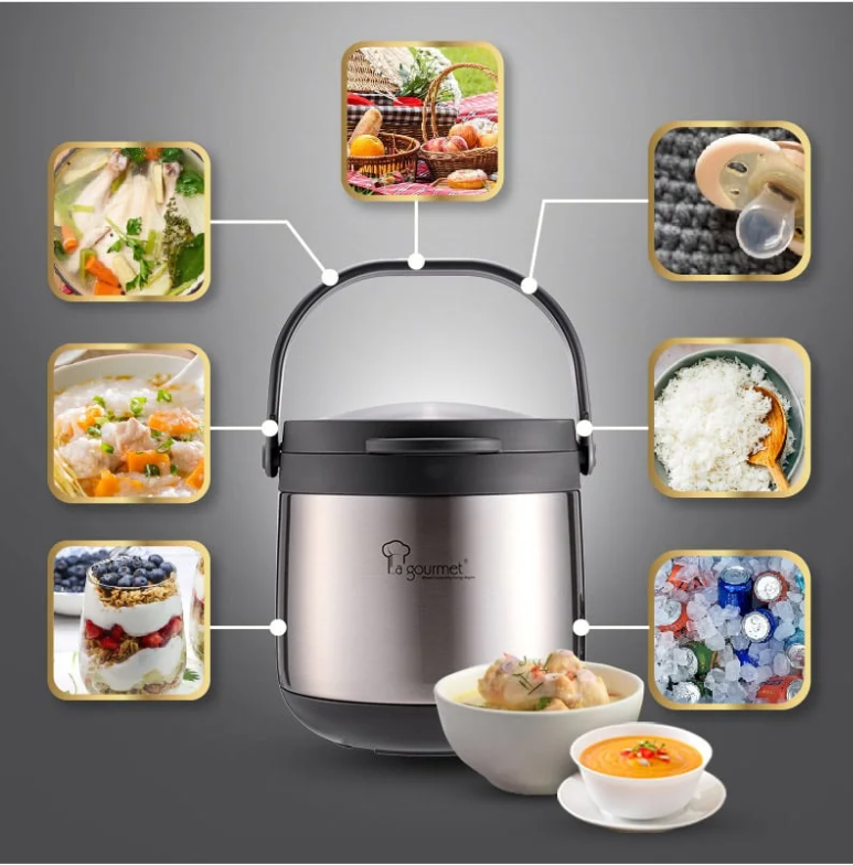 LA GOURMET SAKURA PLUS 4.5L THERMAL COOKER 