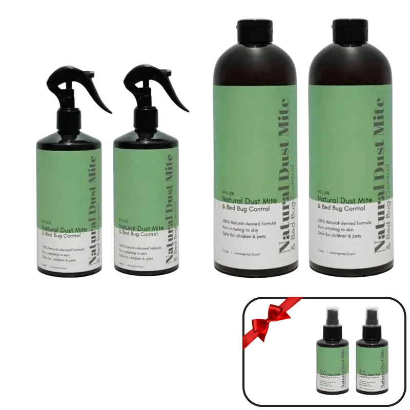 FFLUX 天然除螨喷雾 补充装 1000ML X3