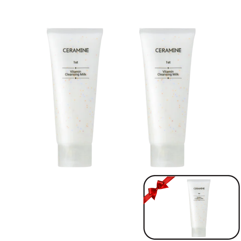 CERAMINE BUNDLE E - VITAMIN CLEANSING MILK X2