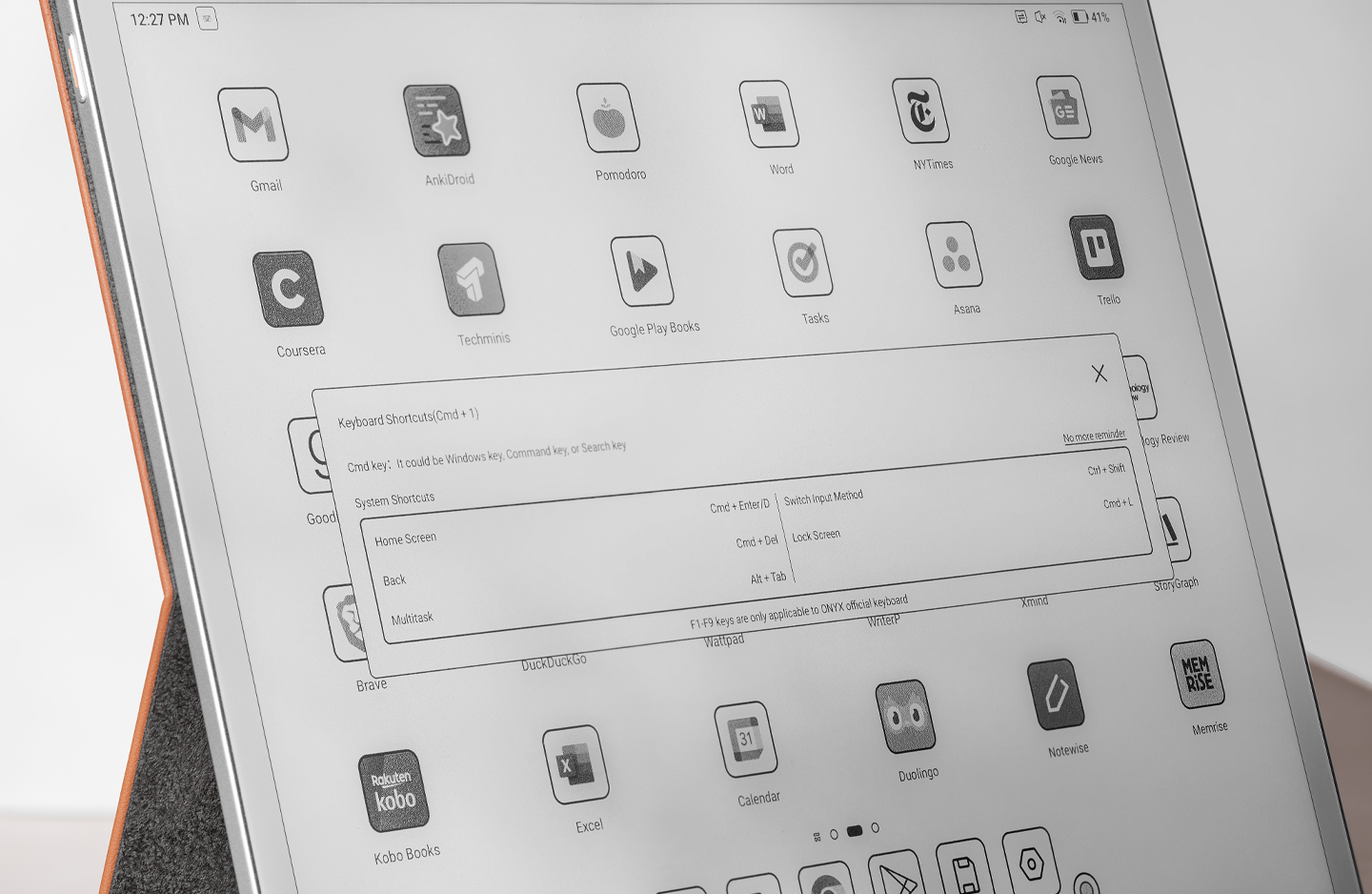 Magnetic Keyboard Cover for Note Max/Tab X C