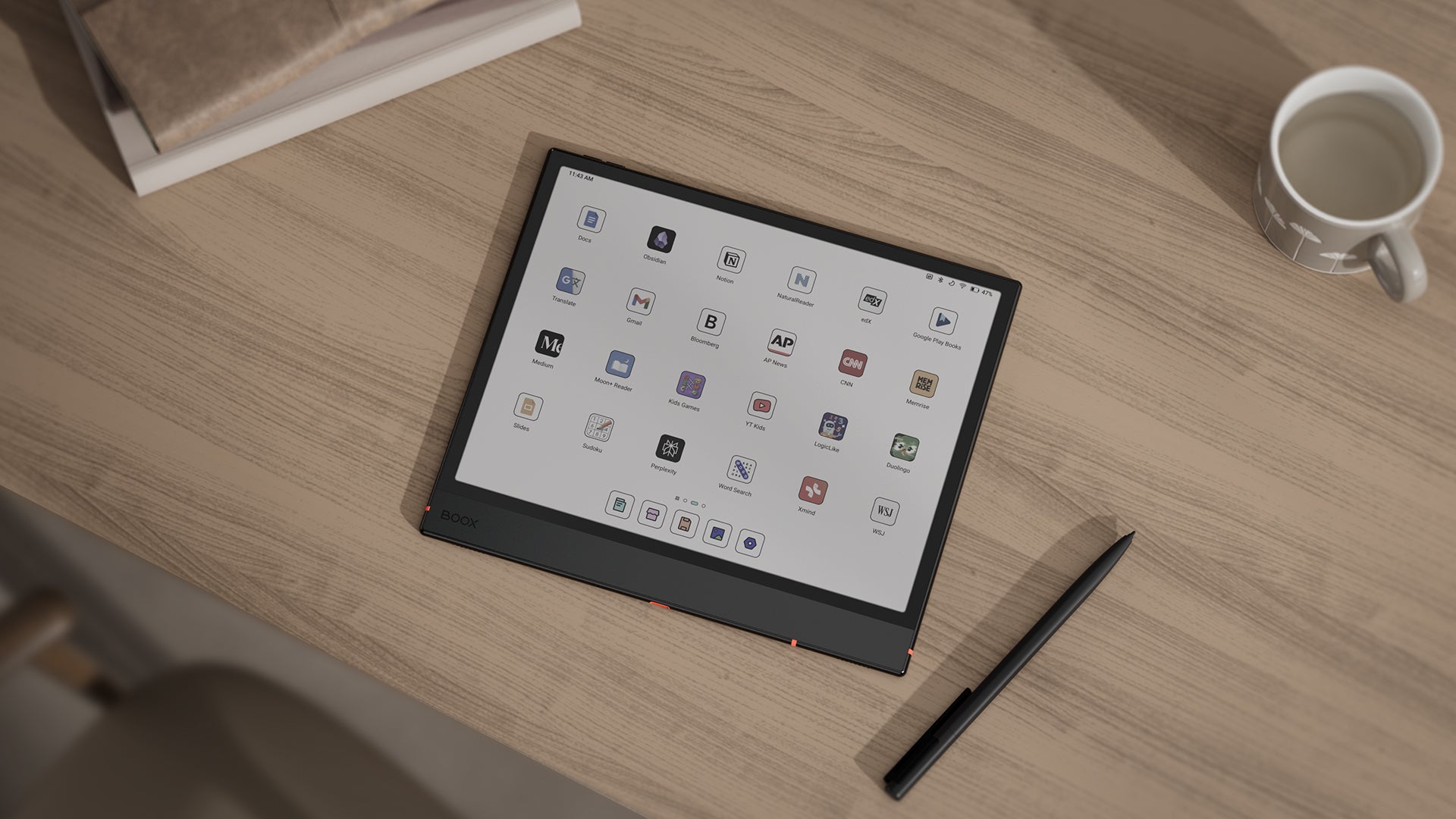 BOOX Android ePaper device