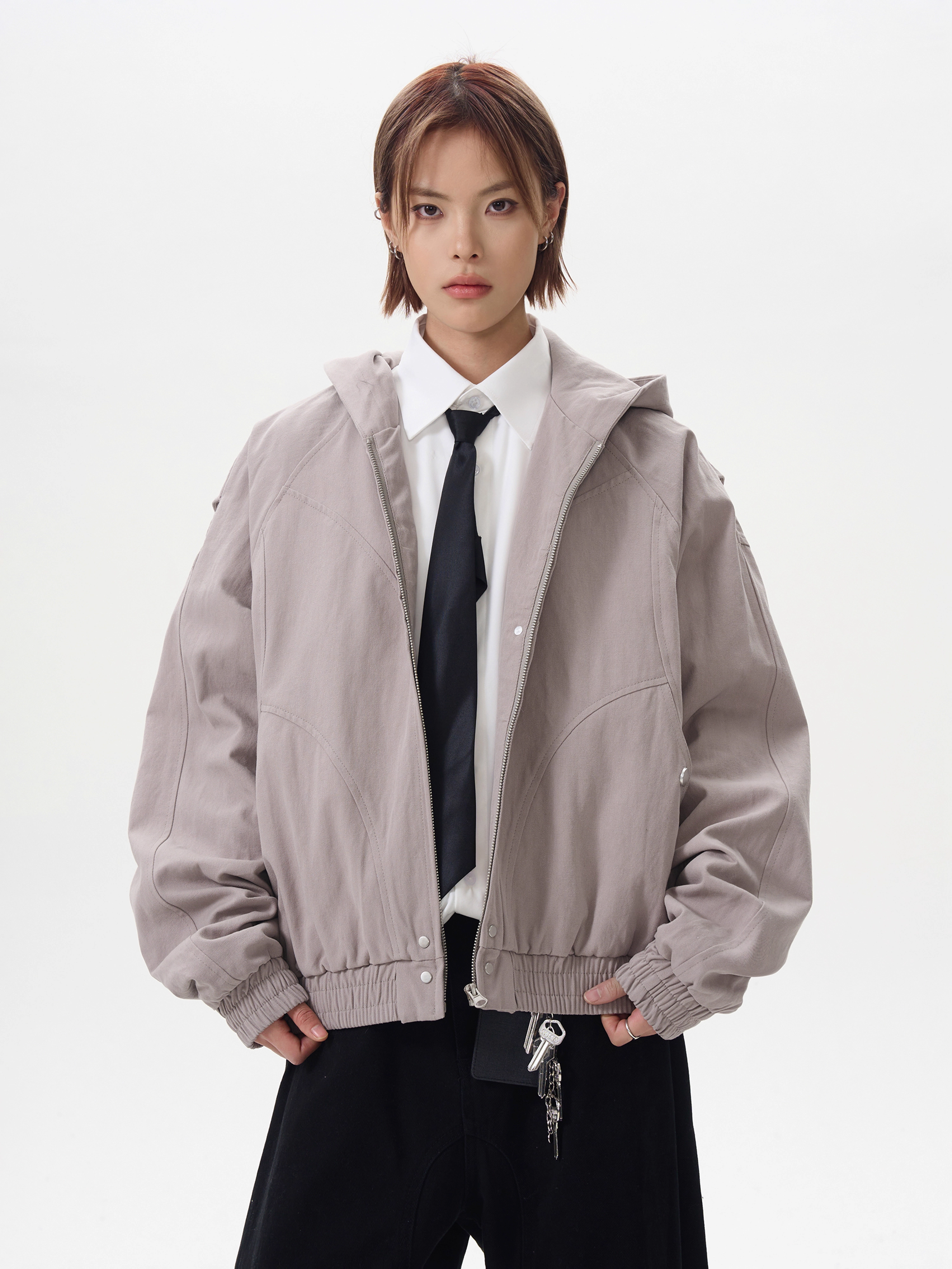 【最近人気】HIGH-STREET BOMBER JACKET WITH DESIGN SENSE, UNISEX DG008212