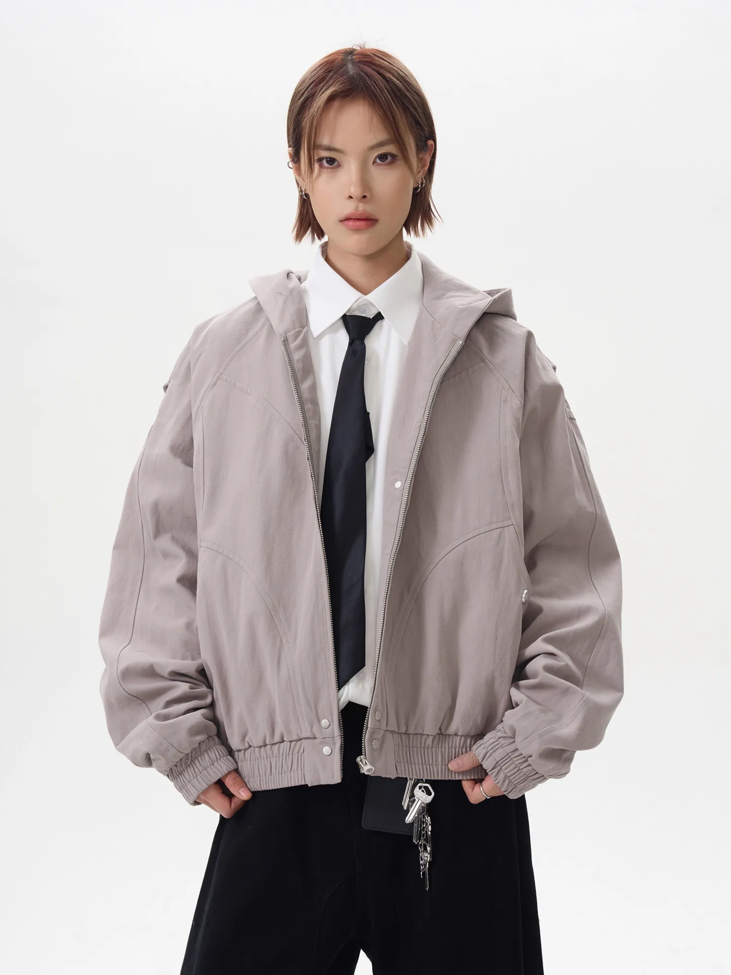 【最近人気】HIGH-STREET BOMBER JACKET WITH DESIGN SENSE, UNISEX DG008212