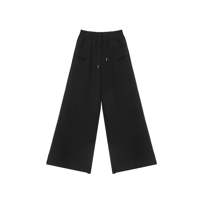 【爆売れ中】UNIQUE LUXURY JACKET SET: PADDED SHOULDER HOODIE + STRAIGHT PANTS DG008134