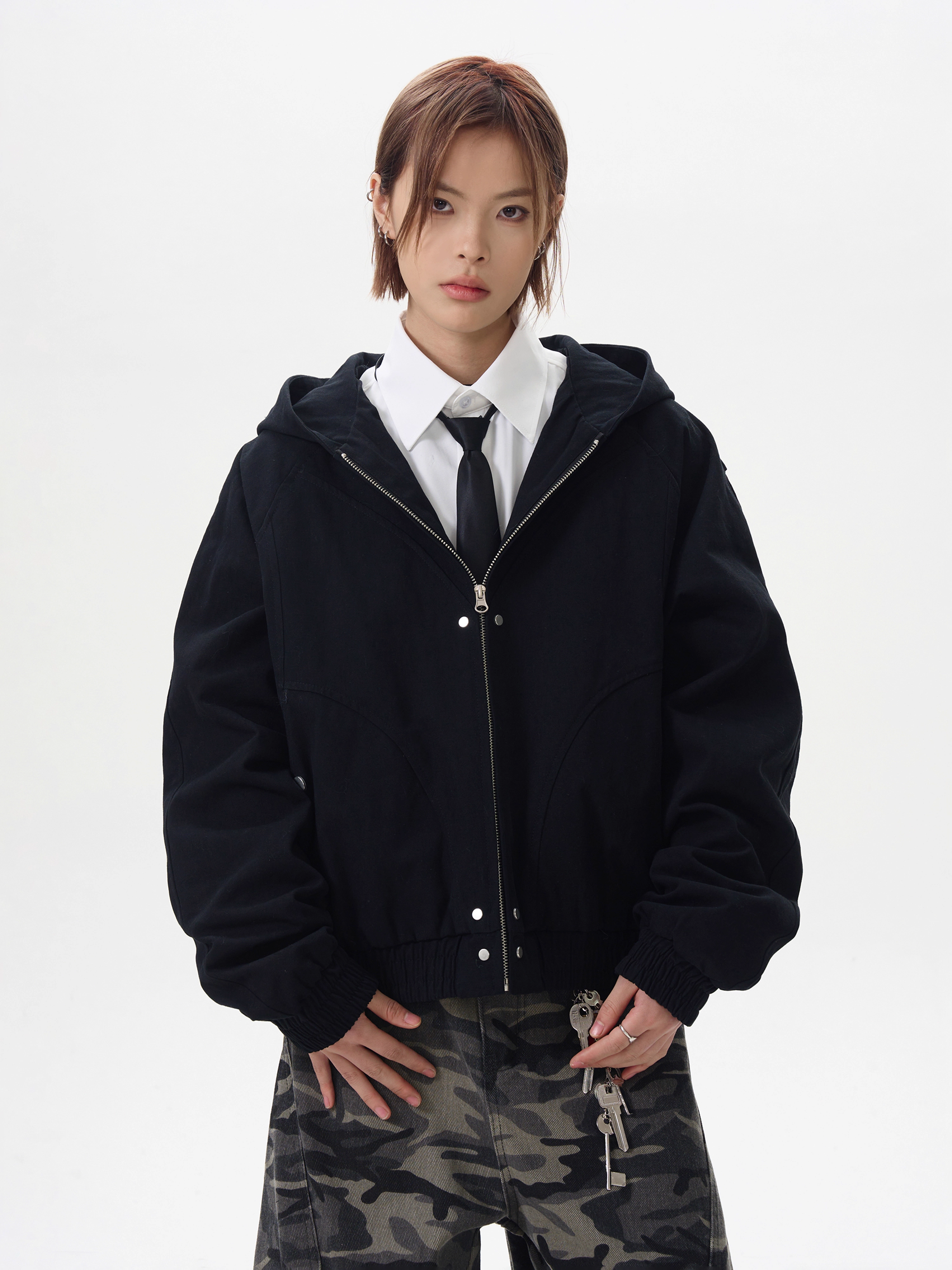 【最近人気】HIGH-STREET BOMBER JACKET WITH DESIGN SENSE, UNISEX DG008212