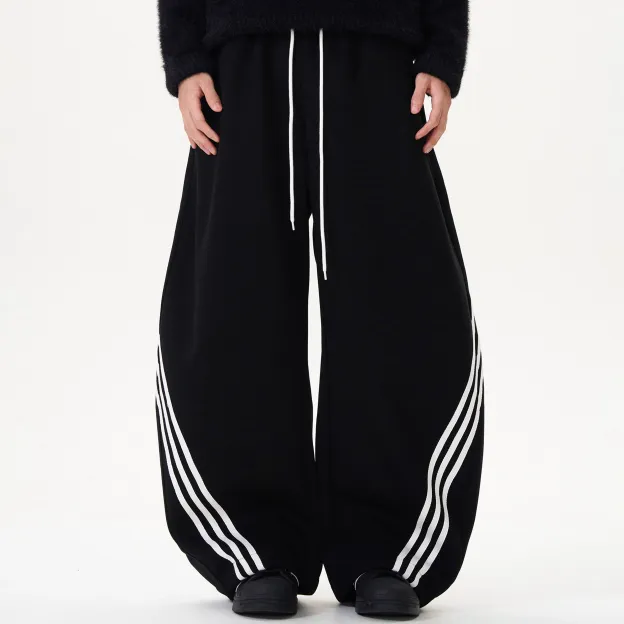 【😎数量限定価格🔥】RETRO WIDE-LEG LOOSE CASUAL PANTS UNISEX DG008211