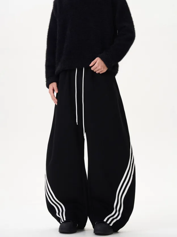 【😎数量限定価格🔥】RETRO WIDE-LEG LOOSE CASUAL PANTS UNISEX DG008211