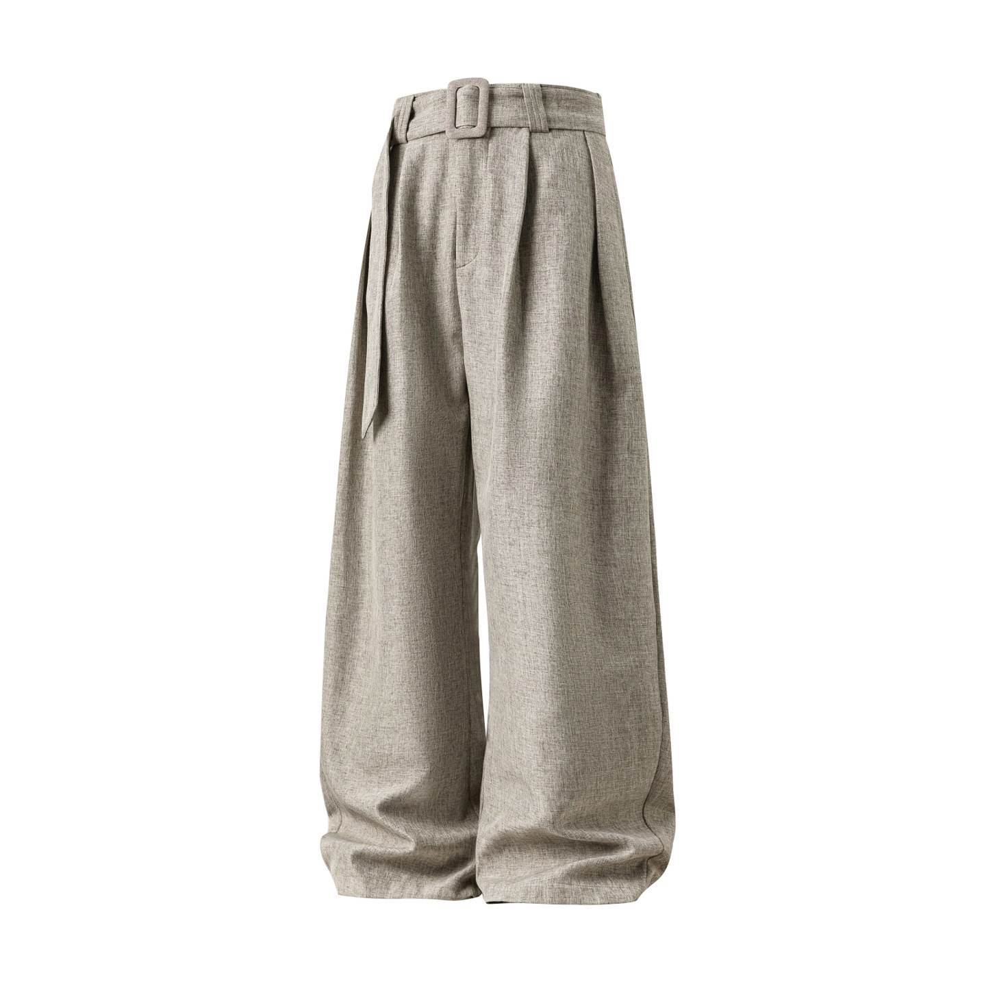 [Copy]Men's Japanese Style Washed Wide Leg Jeans – Vintage Distressed Loose Fit Denim Pants