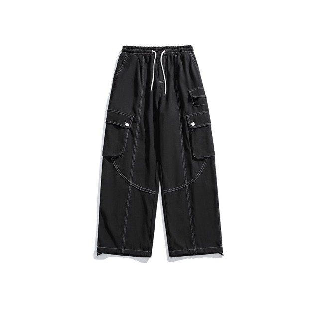 DG STUDIOS DG771 レトロスポーツ風のシンプルコーディネート、自然と都会の融合美を演出