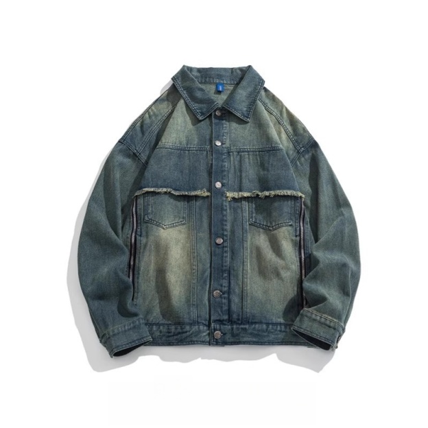 DG STUDIOS DG764 春のストリート風デニムジャケットコーディネート