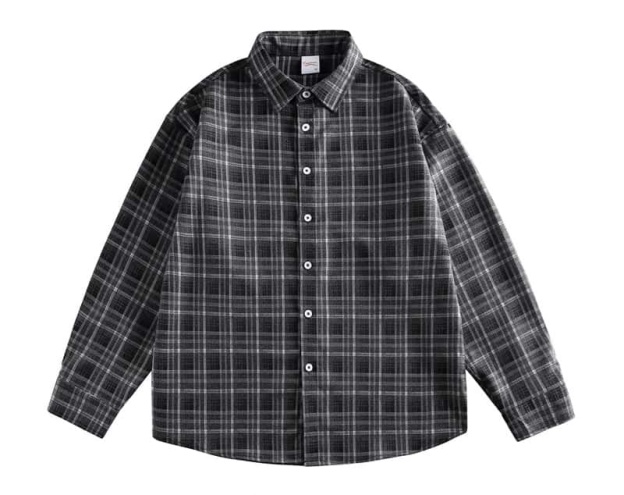 DG STUDIOS DG695 冬のグレー中綿ジャケット｜シンプルで機能的なメンズカジュアルアウター