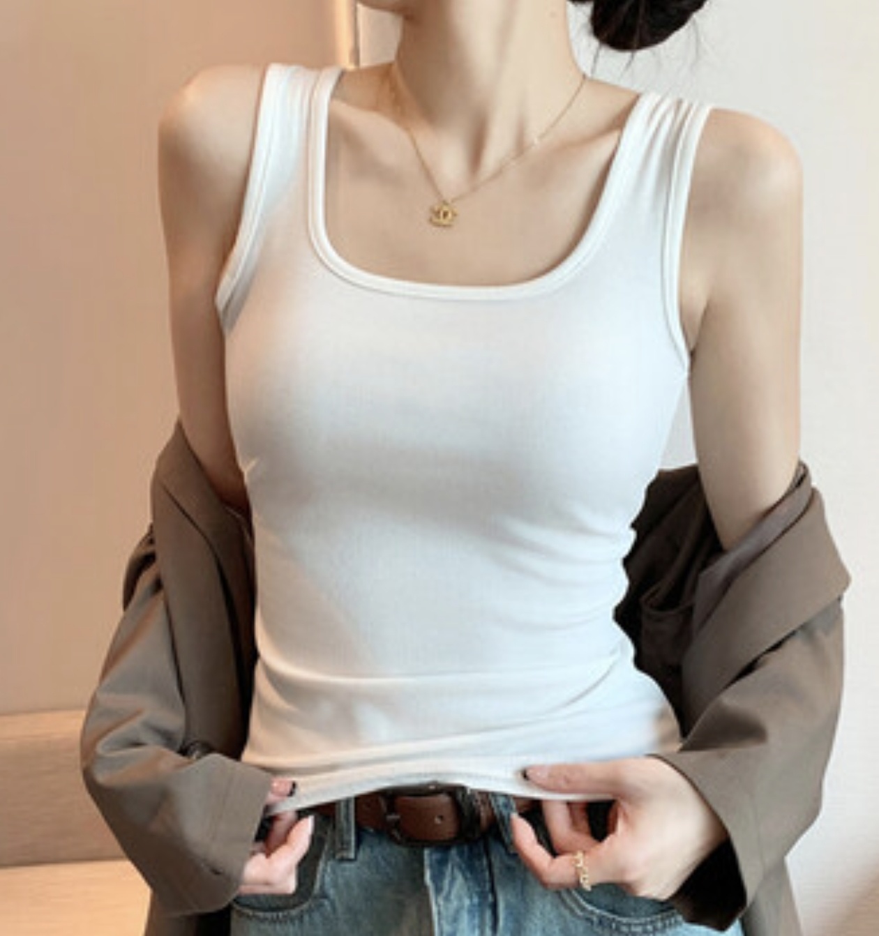 long sleeve shirt小马刺绣衬衫