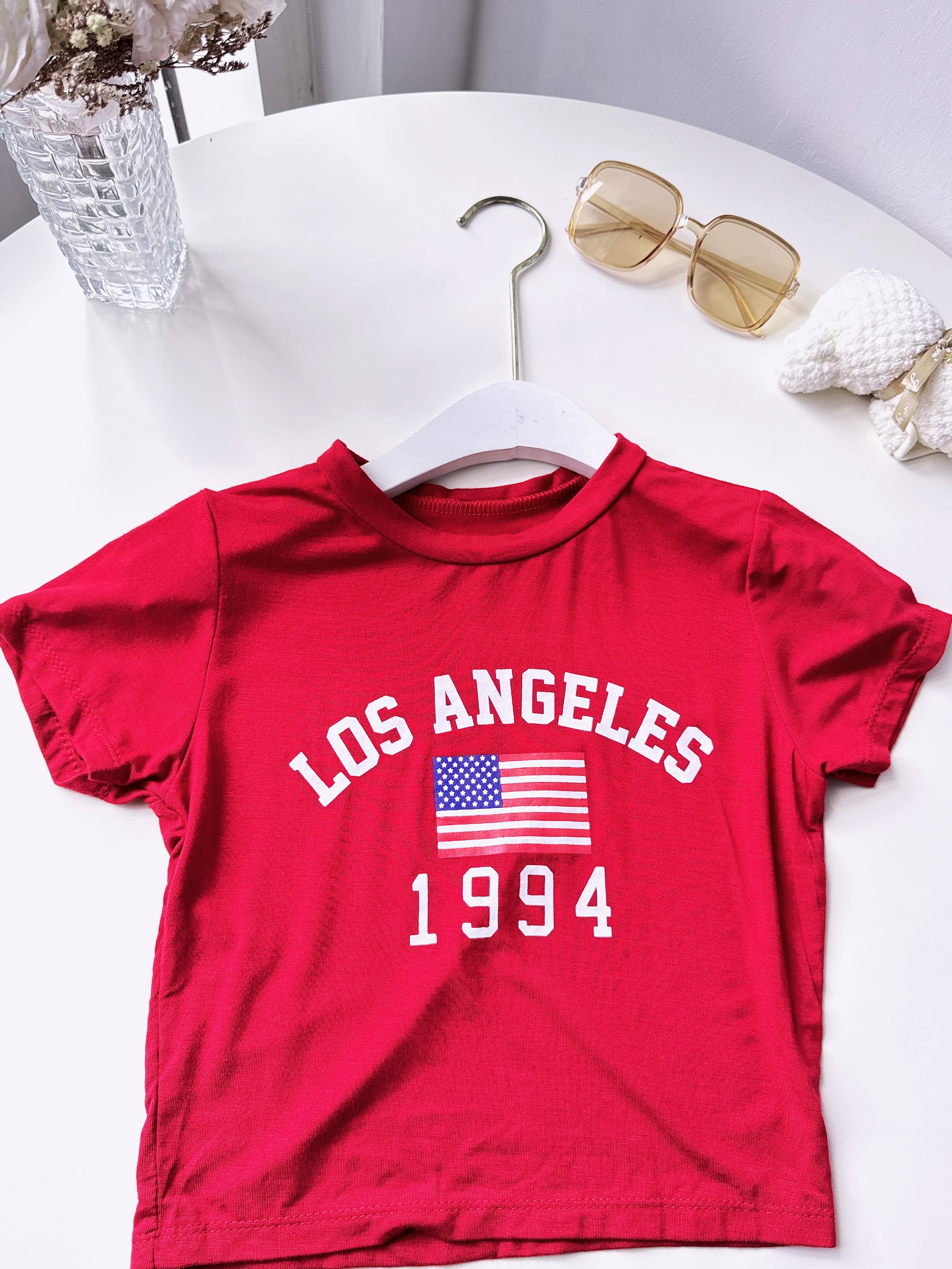 los Angeles crop top
