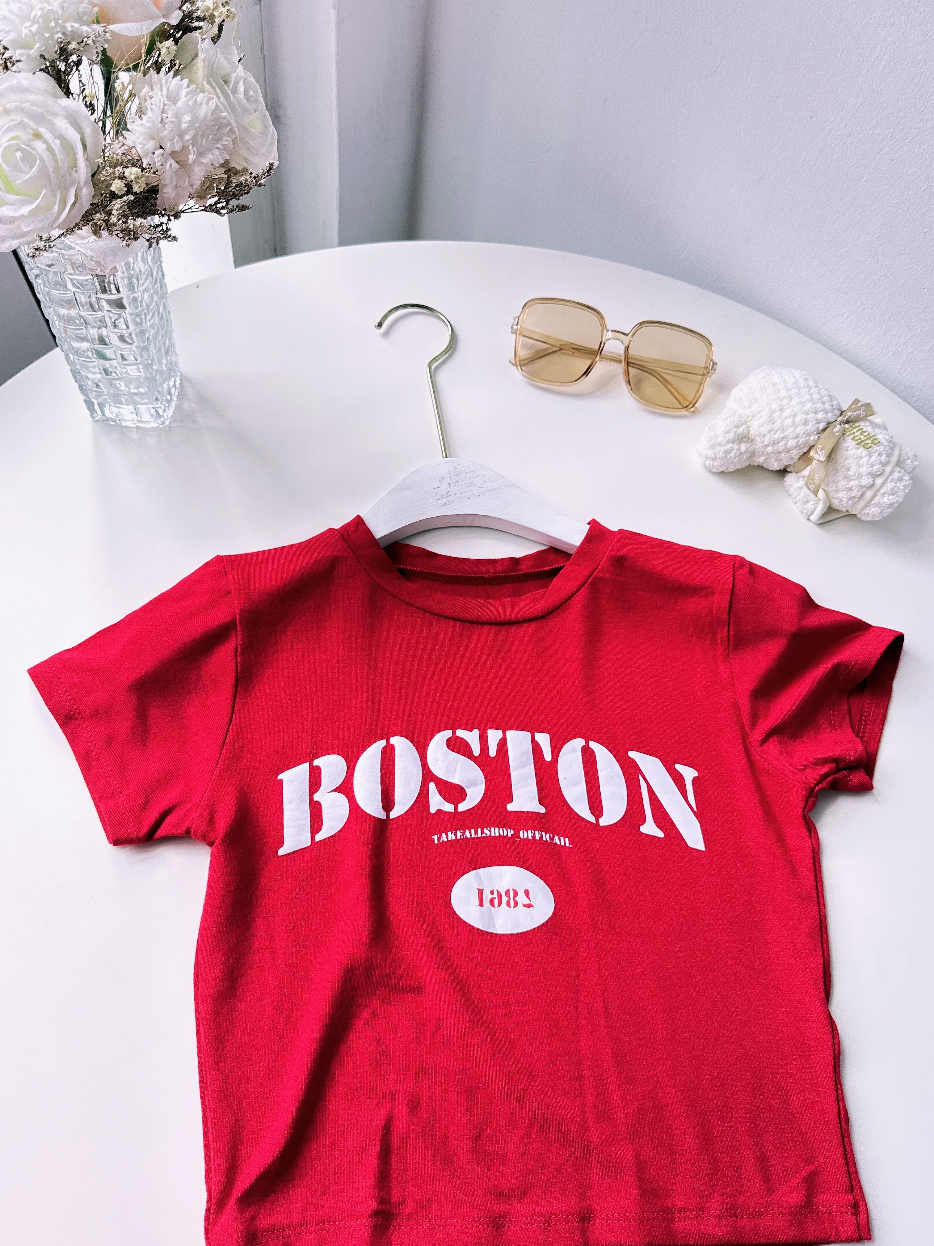 Boston crop top