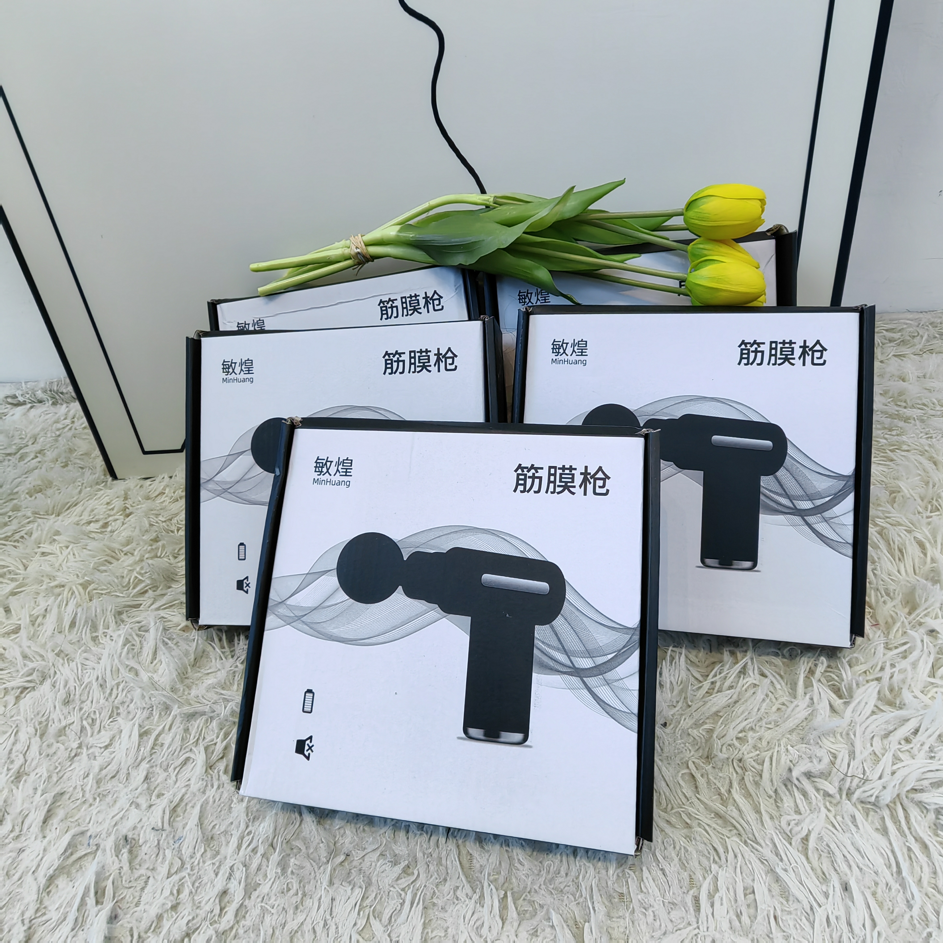 6speed Portable massage gun 筋膜枪