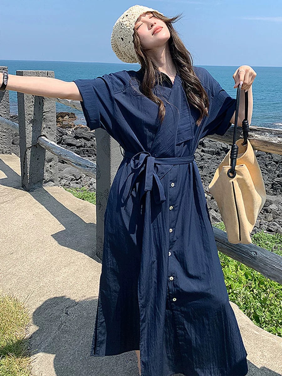 简单大方连身裙