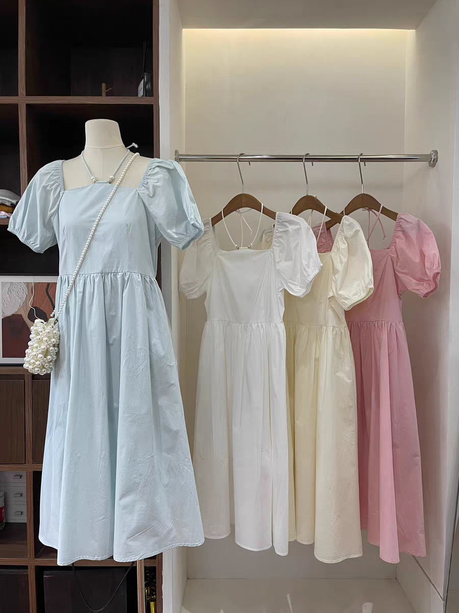 法式简约蓬蓬裙