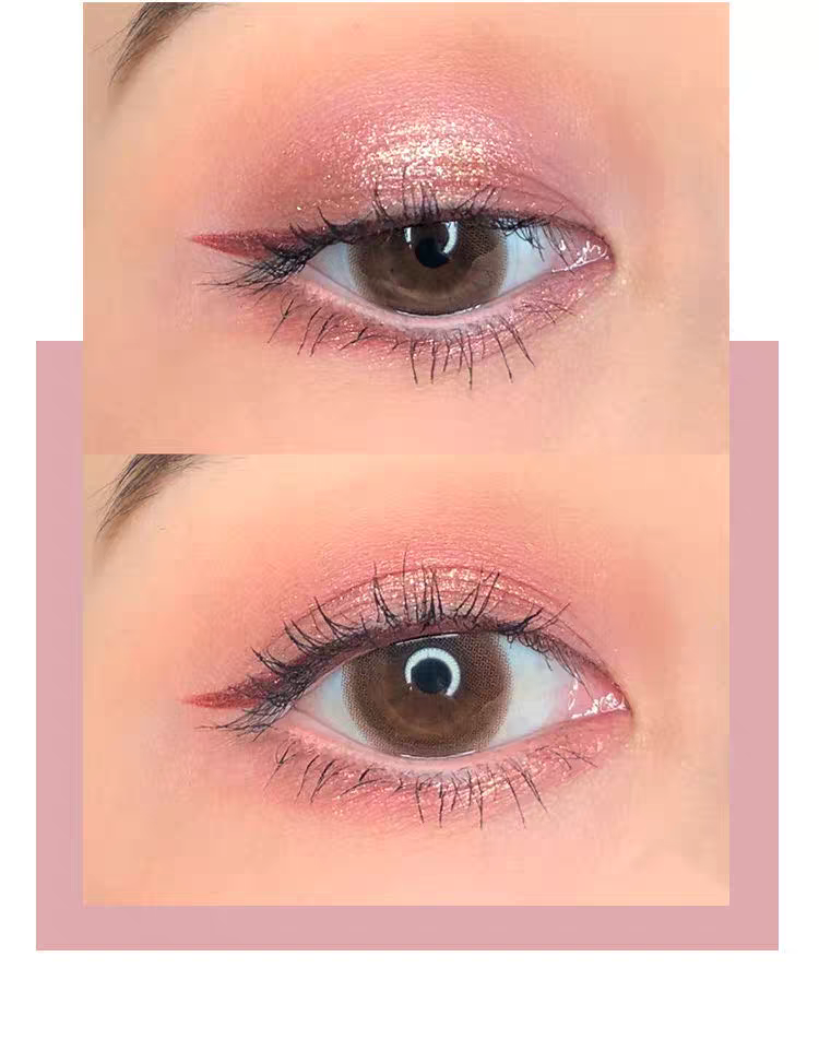 抖音同款九色指尖闪粉珠光哑光眼影盘