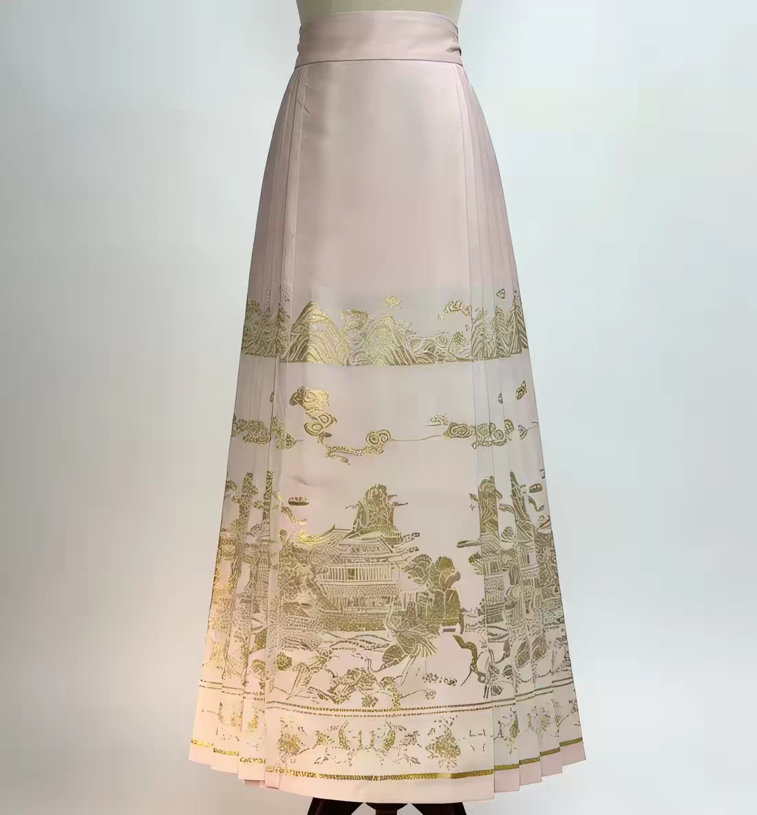 黄鹤楼图案马面裙