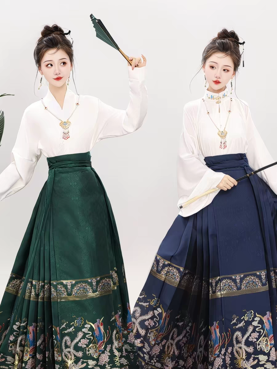 飞天少女马面裙