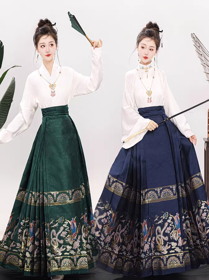 飞天少女马面裙