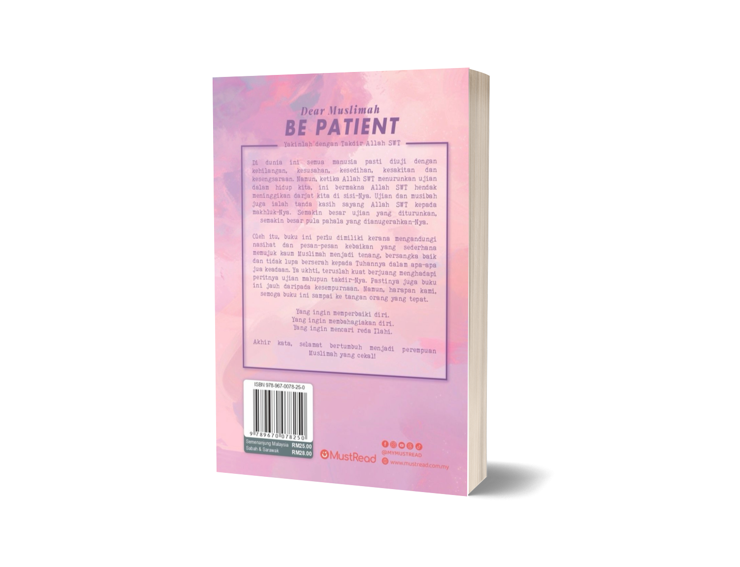 Dear Muslimah Be Patient