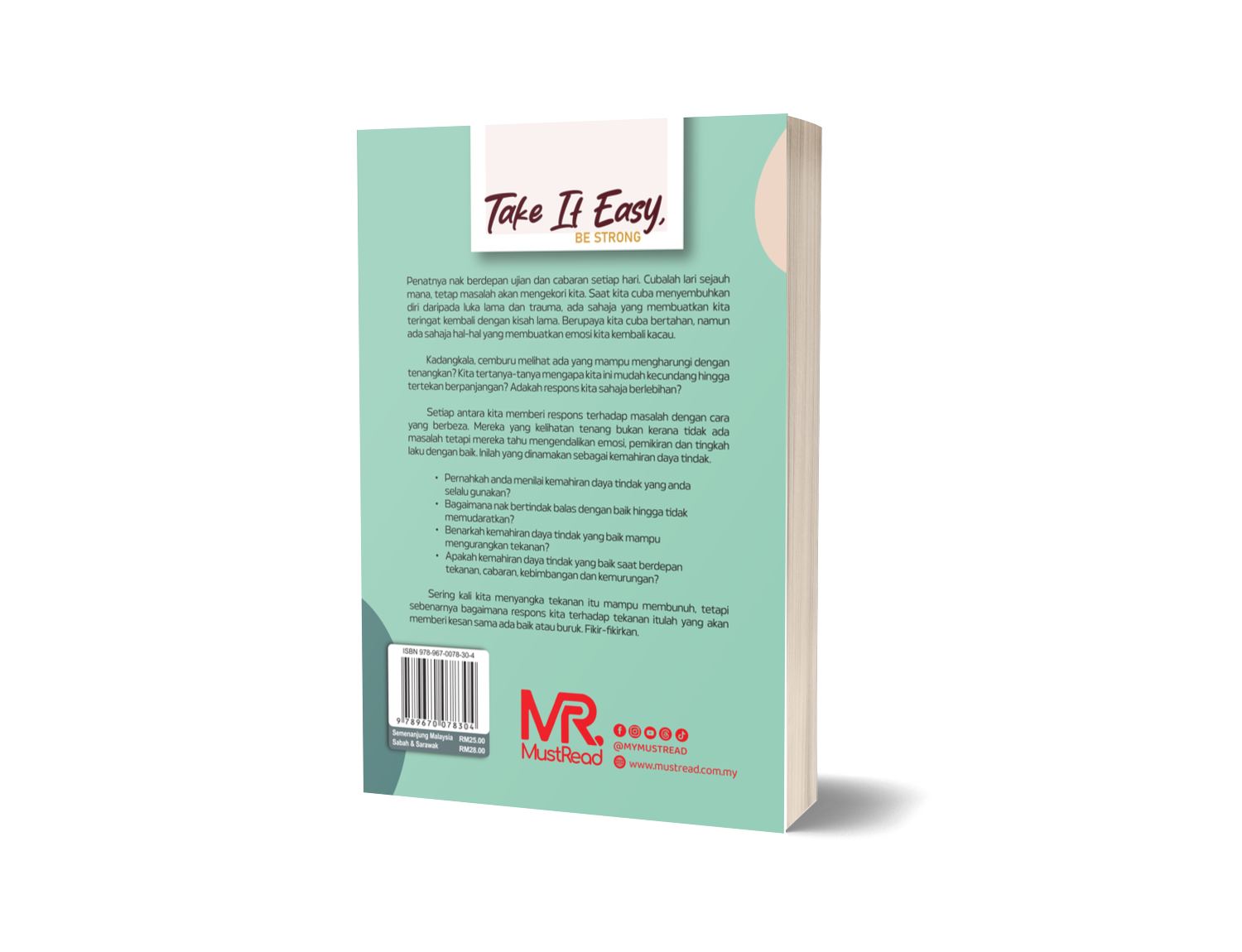 PREORDER Take It Easy, Be Strong