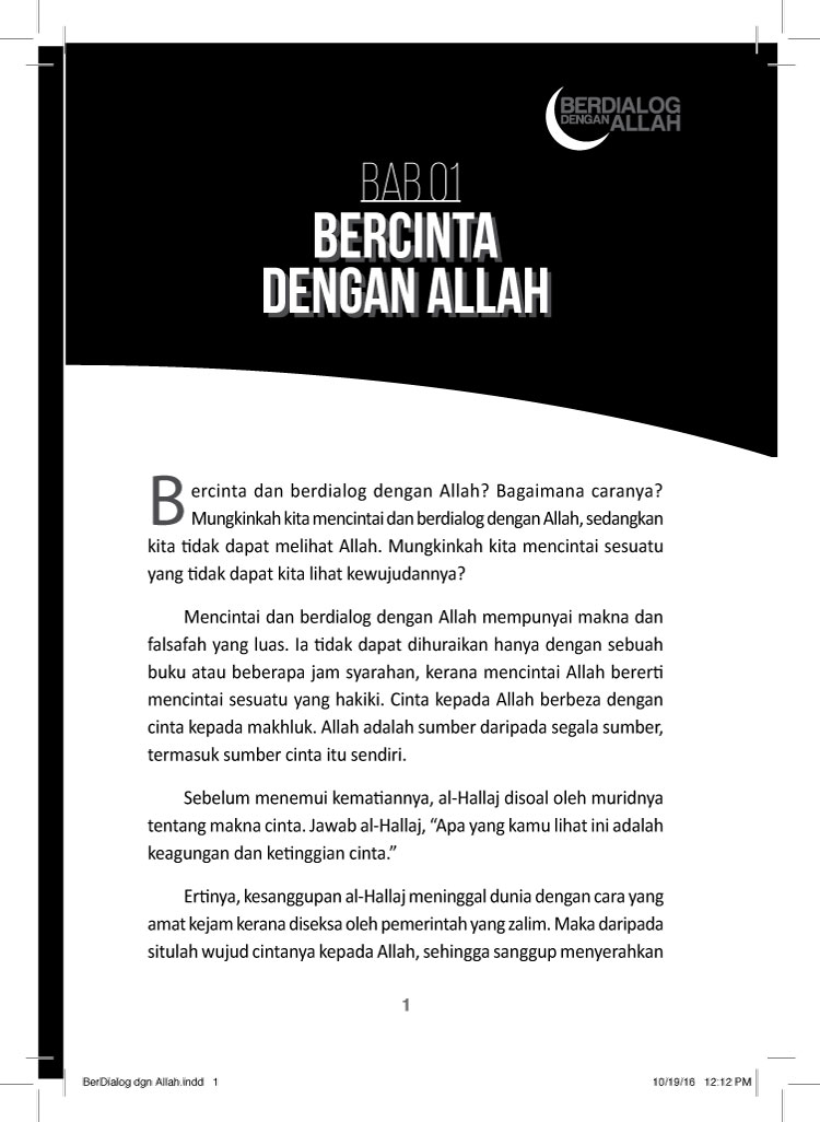 Berdialog Dengan Allah