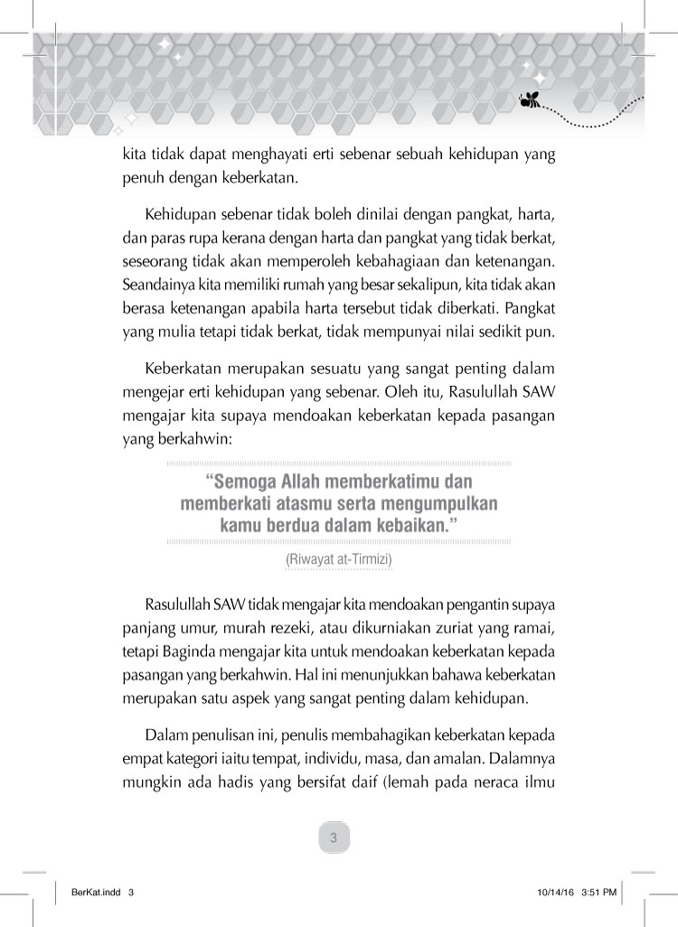 Berkat Rahsia Hidup Senang