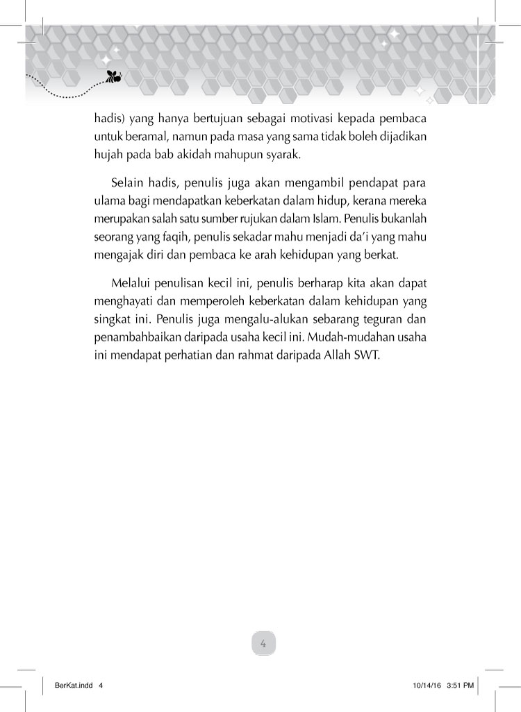 Berkat Rahsia Hidup Senang