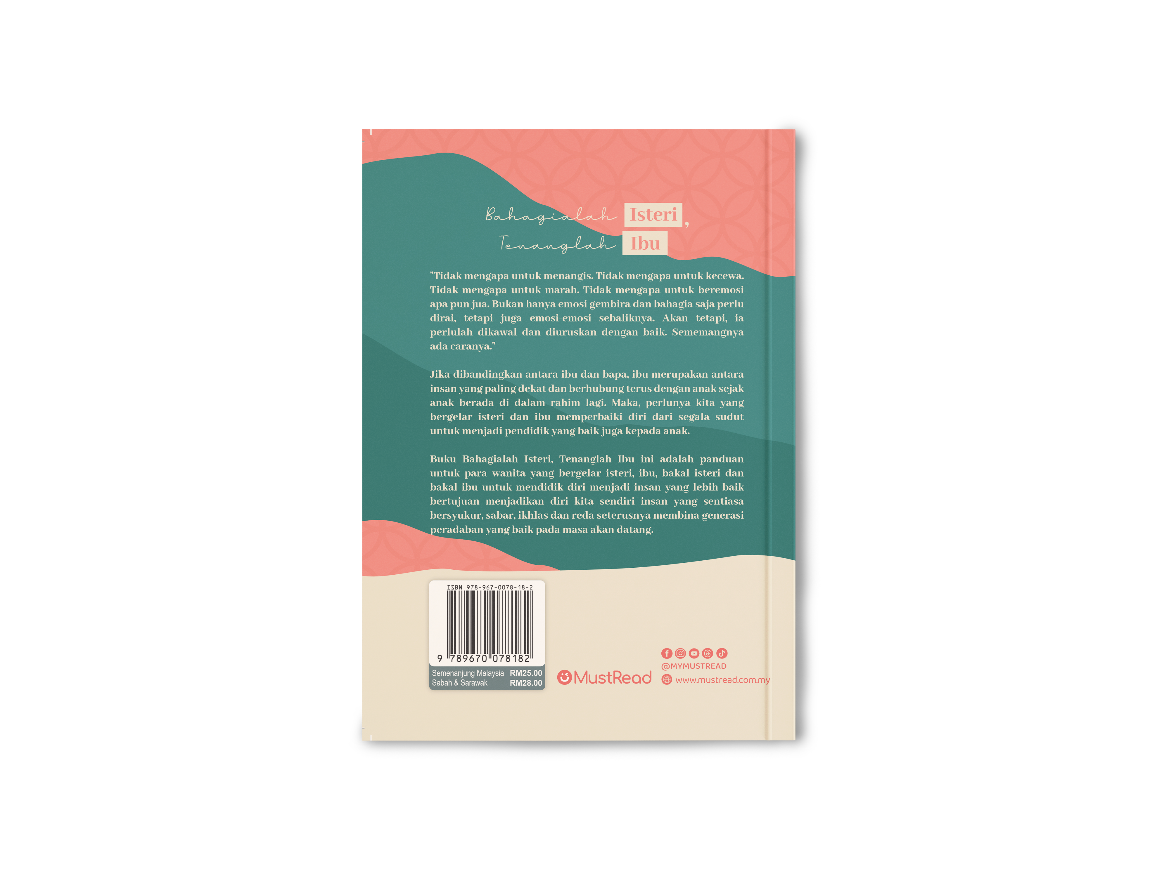 PREORDER Bahagialah Isteri, Tenanglah Ibu