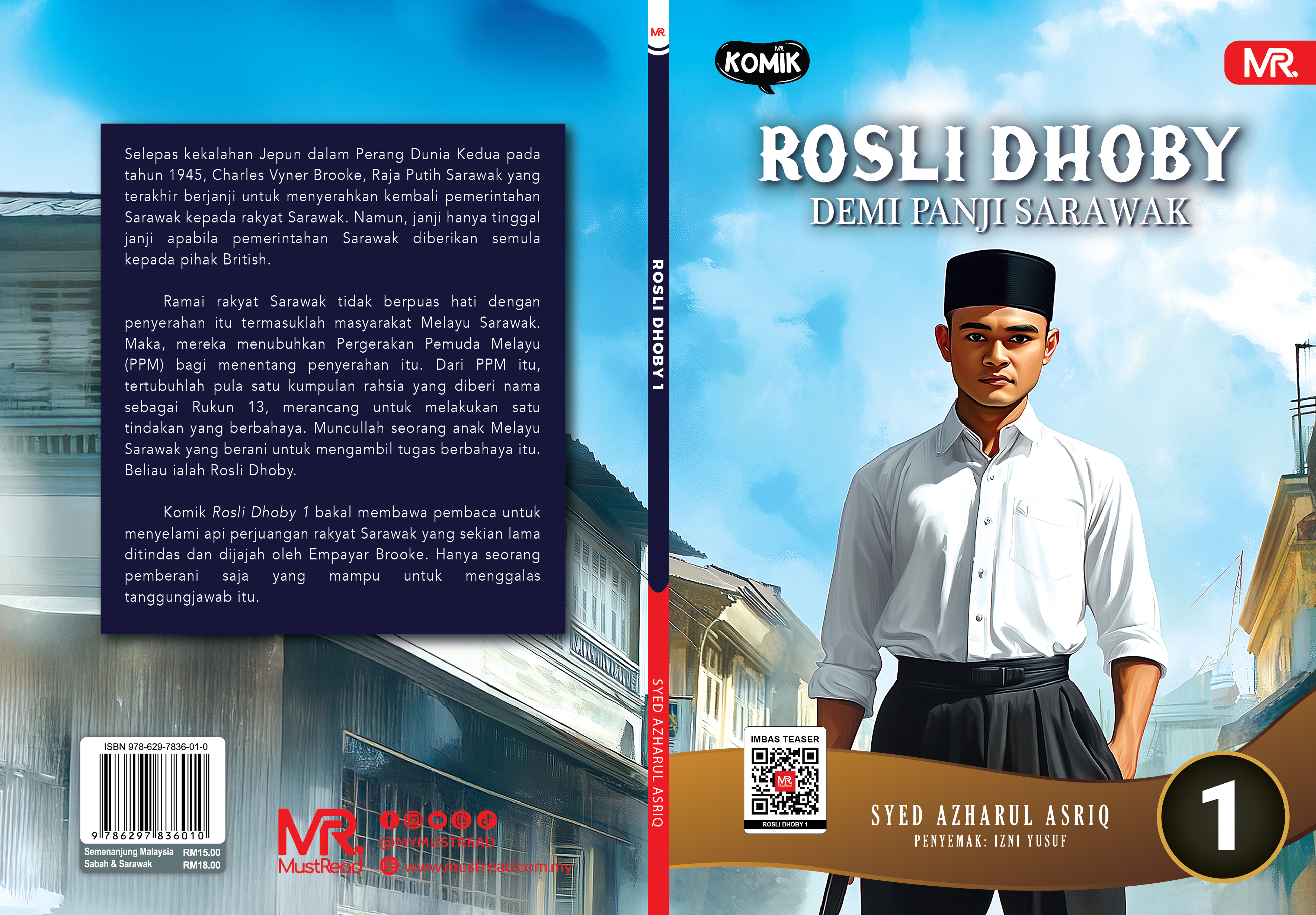 Komik Rosli Dhoby #1 – Demi Panji Sarawak