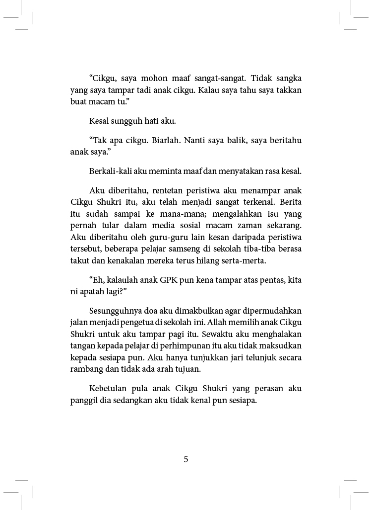 Cerita Bilik Pengetua