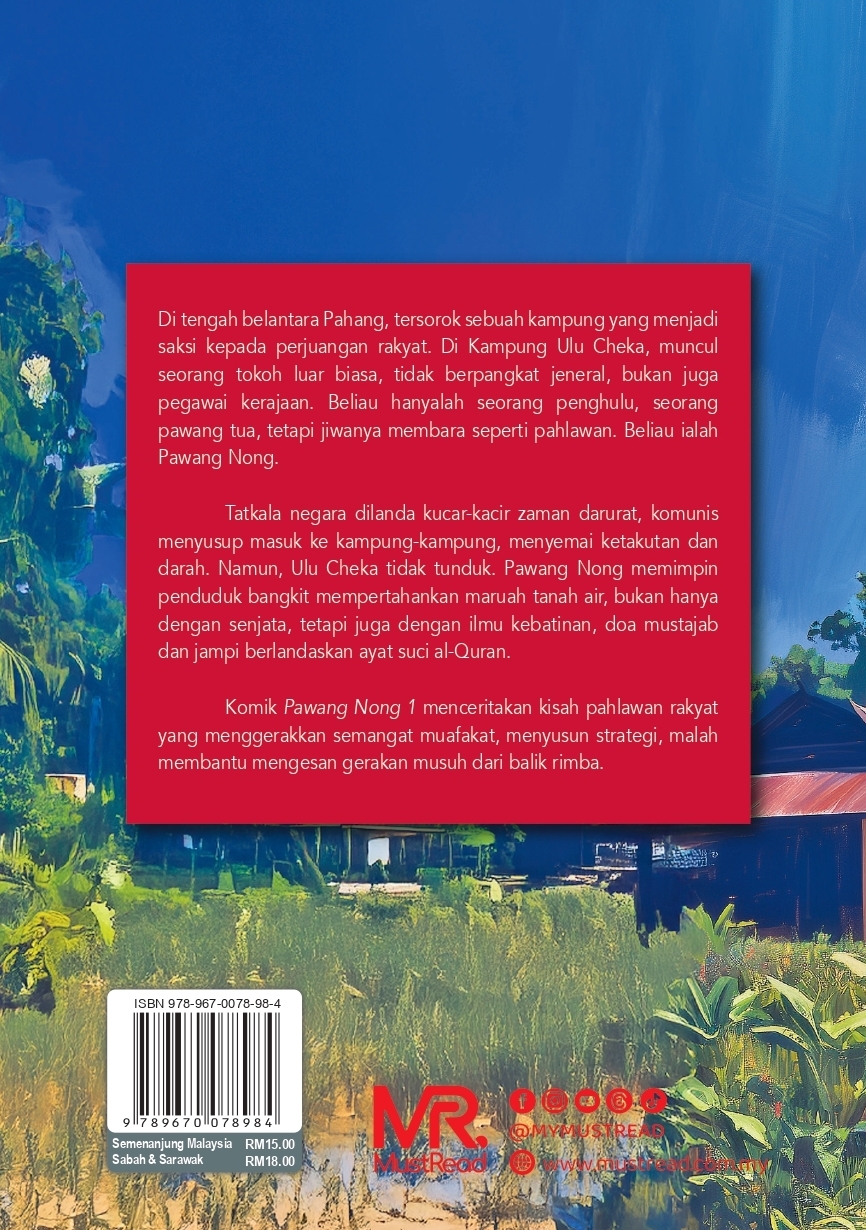 Komik Pawang Nong #1 - Legenda Pawang Tanah Pahang